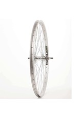 Wheel 24x1.5" Alloy BO 5/6/7-Sp FW 36H Silver