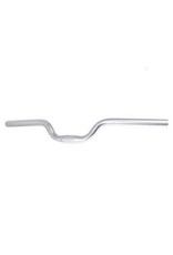 Handlebar MTB/Hybrid Alloy 25.4 mm 4" Rise Silver