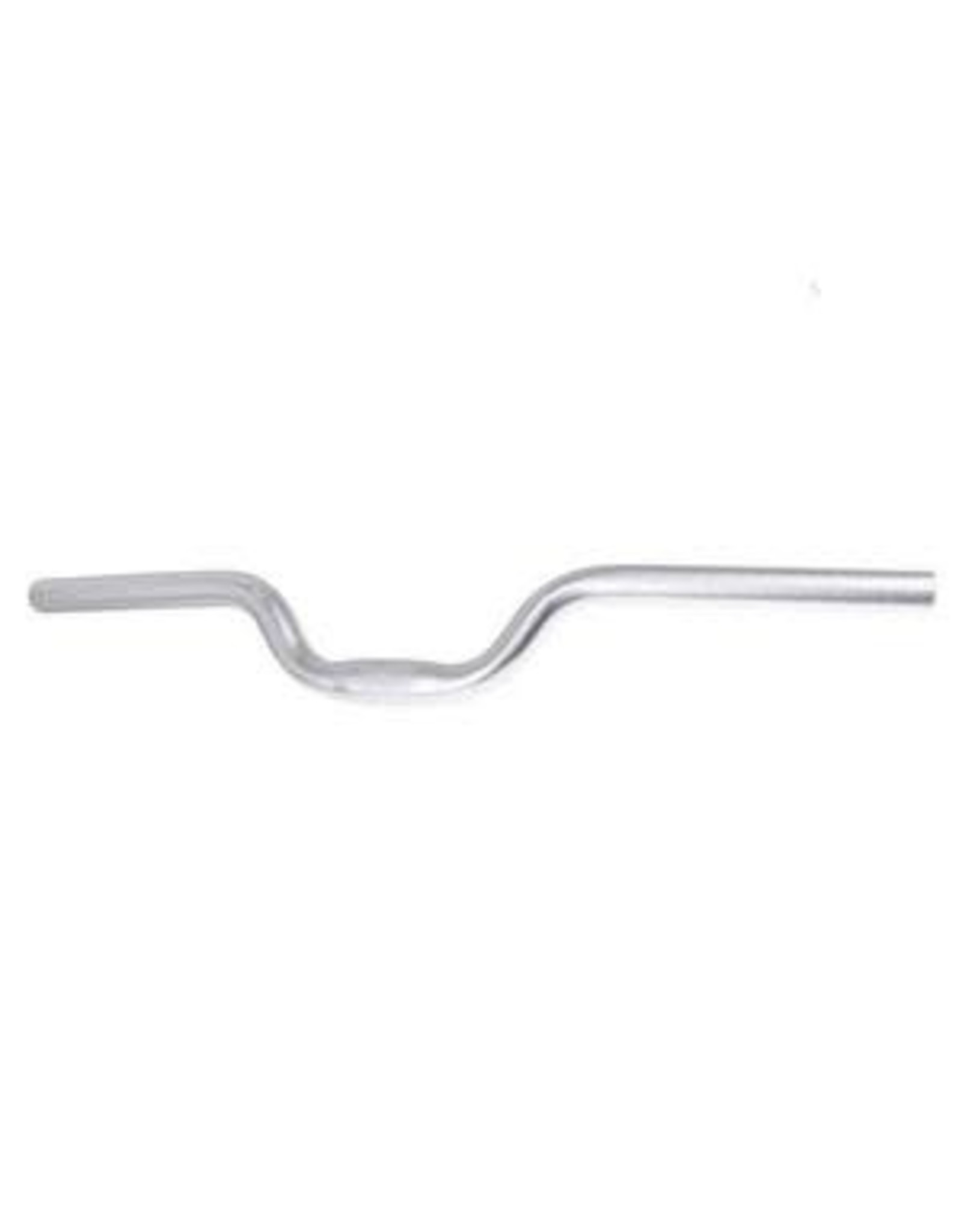 Handlebar MTB/Hybrid Alloy 25.4 mm 4" Rise Silver