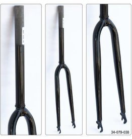 Fork Ultracycle Road Threadless 1-1/8" 700c Steel Black