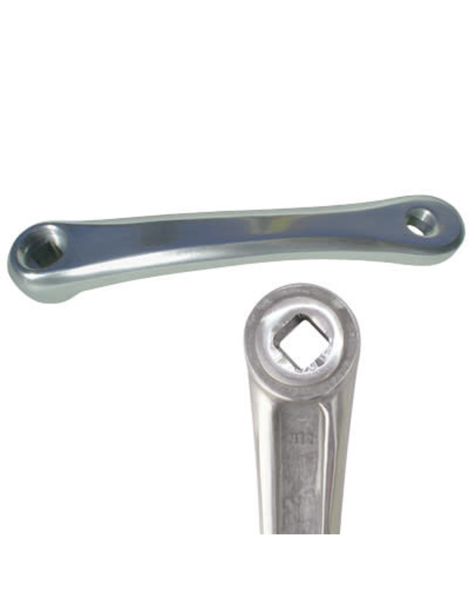 Crank Arm Left Only Square Taper Diamond 170 mm Silver