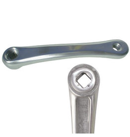 Crank Arm Left Only Square Taper Diamond 170 mm Silver