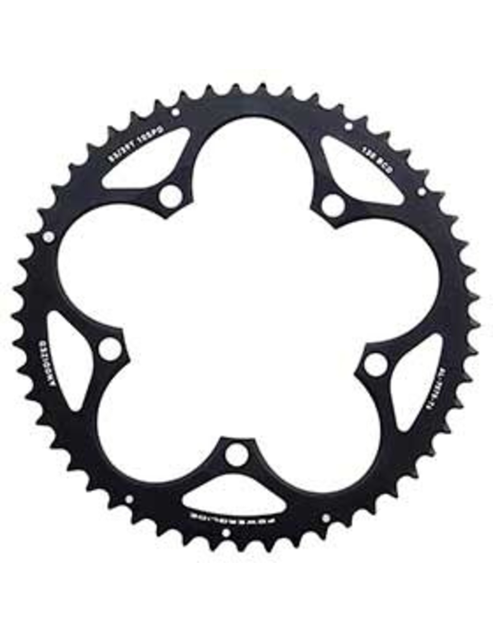 SRAM Chainring SRAM 53T 10-Sp 130 mm 5-Bolt Black