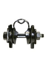 EVO Saddle Rail Clamp 7/8" Steel Black