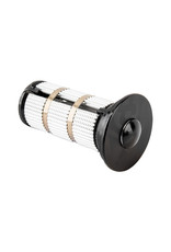 Origin8 Headset Compression Plug & Top Cap Origin8 Fusion 1-1/8" 50 mm Flat Top Cap Black