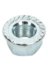 Hub Axle Nut 3/8"x26TPI Flanged Chrome EACH
