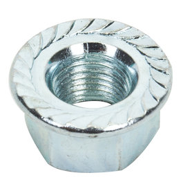Hub Axle Nut 3/8"x26TPI Flanged Chrome EACH