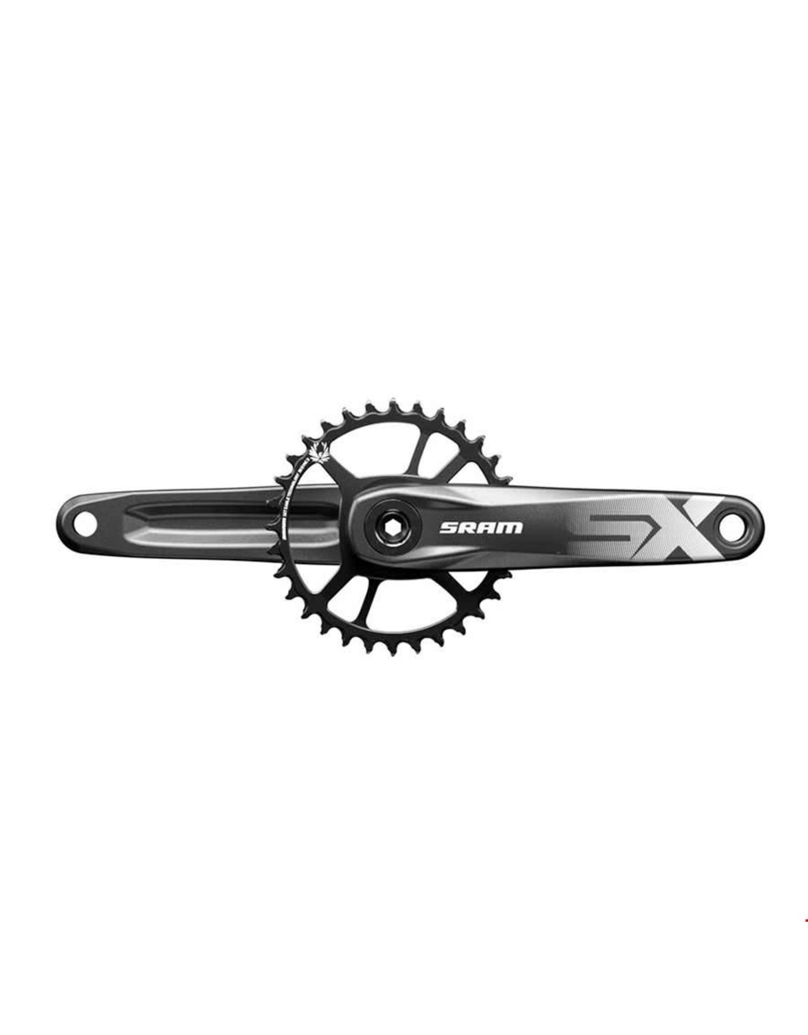 SRAM Crankset SRAM SX Eagle 175 mm 32T Direct Mount Rings DUB XSYNC2 STL 12-Sp Black