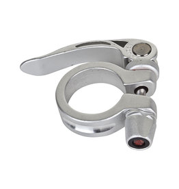 Seatpost Clamp 31.8 mm Alloy QR Silver