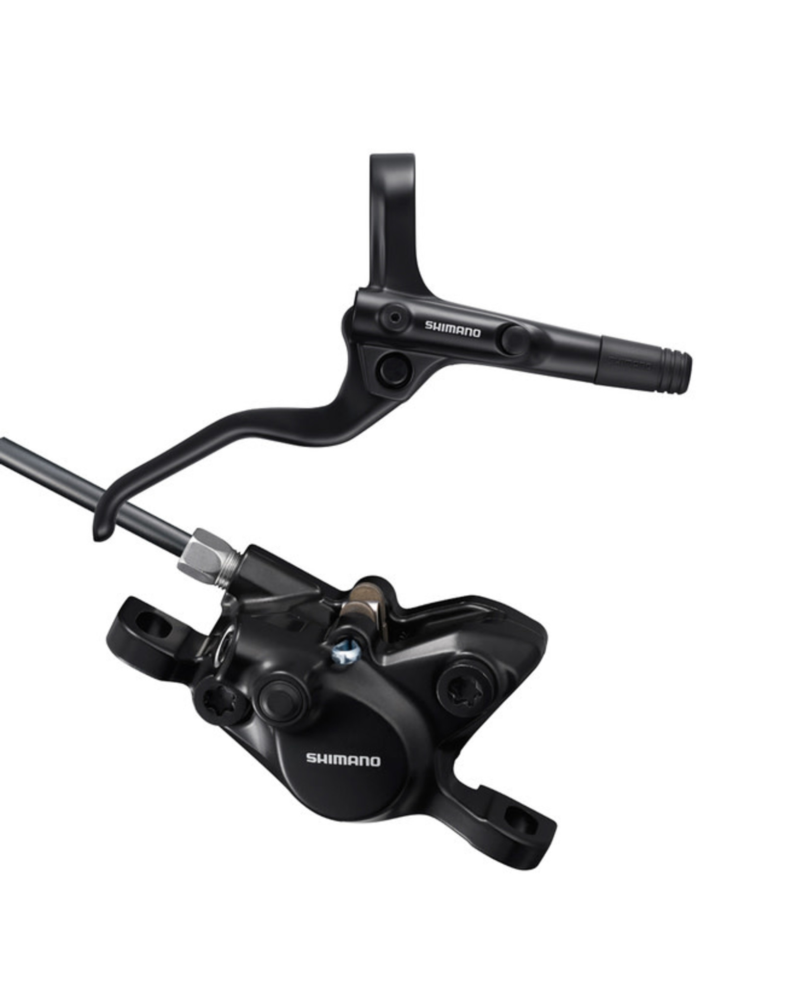 Shimano Disc Brake Set Shimano BL-MT201(R) BR-MT200(R) Lever/Hose/Caliper Black