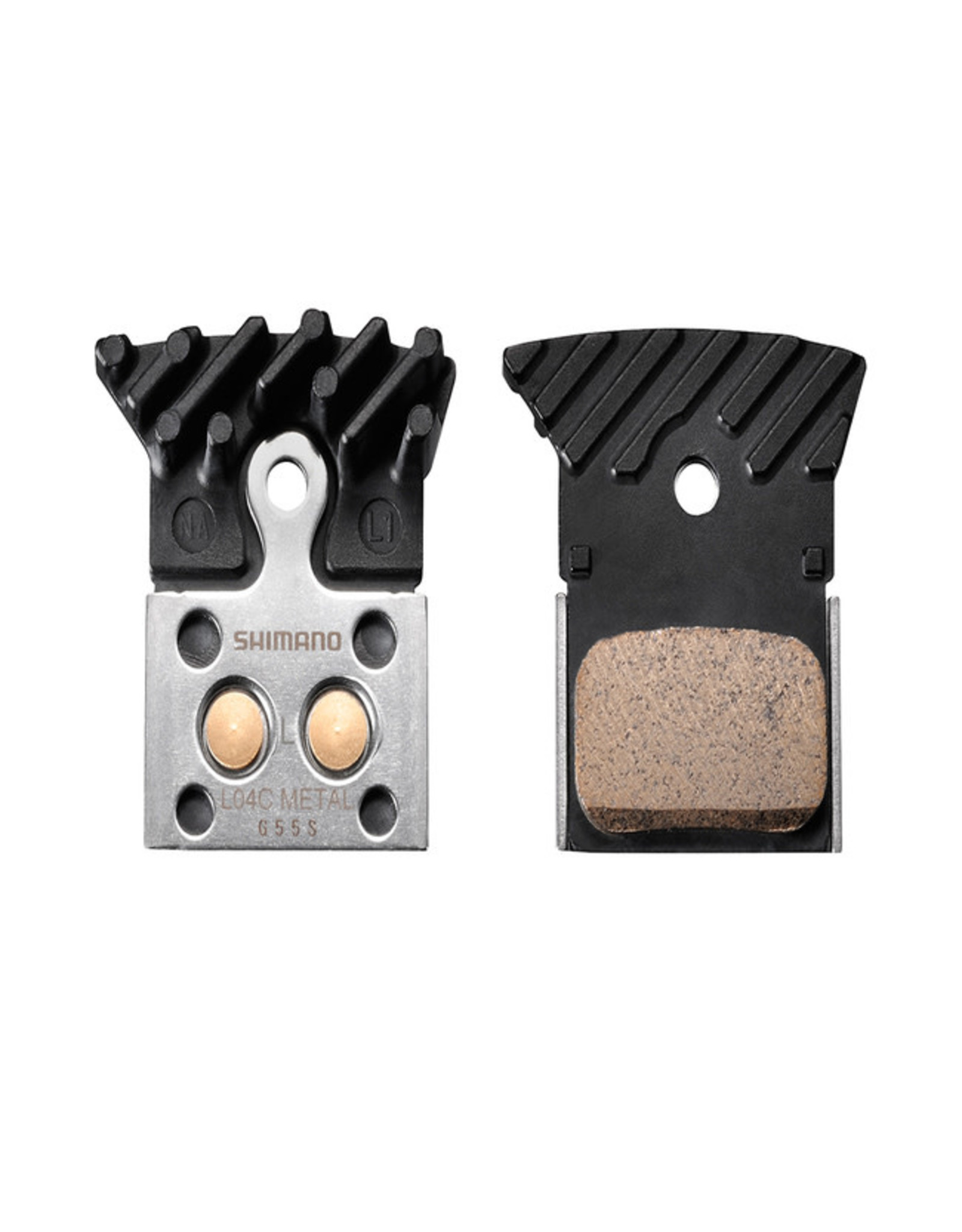 Shimano Disc Brake Pads Shimano L04C Metal w/Fins