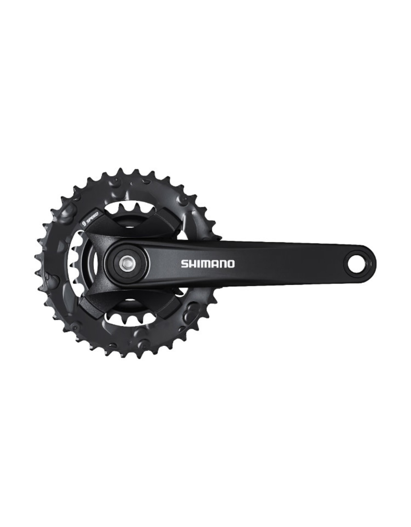 Shimano Crankset Shimano Alivio FC-MT101-2 9-Sp 2-Piece 175 mm 36-22T Black