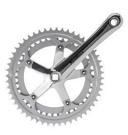 SunRace Crankset SunRace FCR33 170 mm 52/42t Square Taper 7/8-Sp Silver