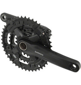Shimano Crankset Shimano FC-MT210-3 3x9-Sp 170 mm Hollowtech Black