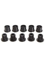 Chainring Bolt Set Vuelta Aluminum Double 10-Piece Black