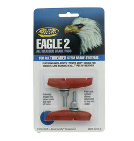 Kool Stop Brake Pads Kool Stop Eagle-Claw 2 Threaded Salmon