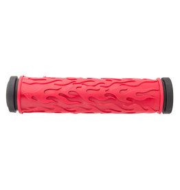 Grips Sunlite Flame MTB Dual Compound 125 mm Red/ Black