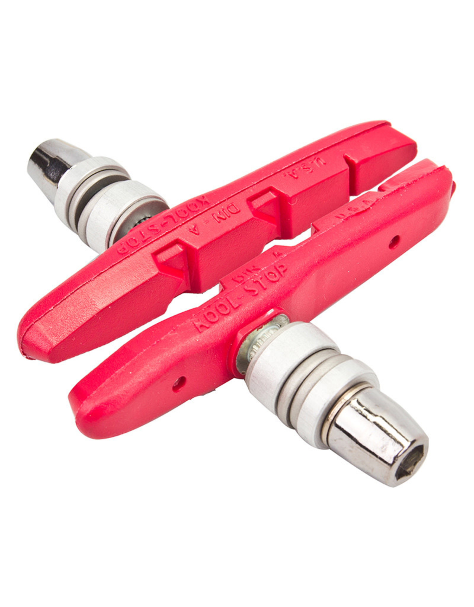 Kool Stop Brake Pads Kool-Stop Thinline V-Brake Red
