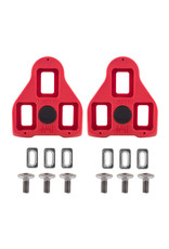 Pedal Cleats Exustar for Look Arc1 Delta 9° Float Red