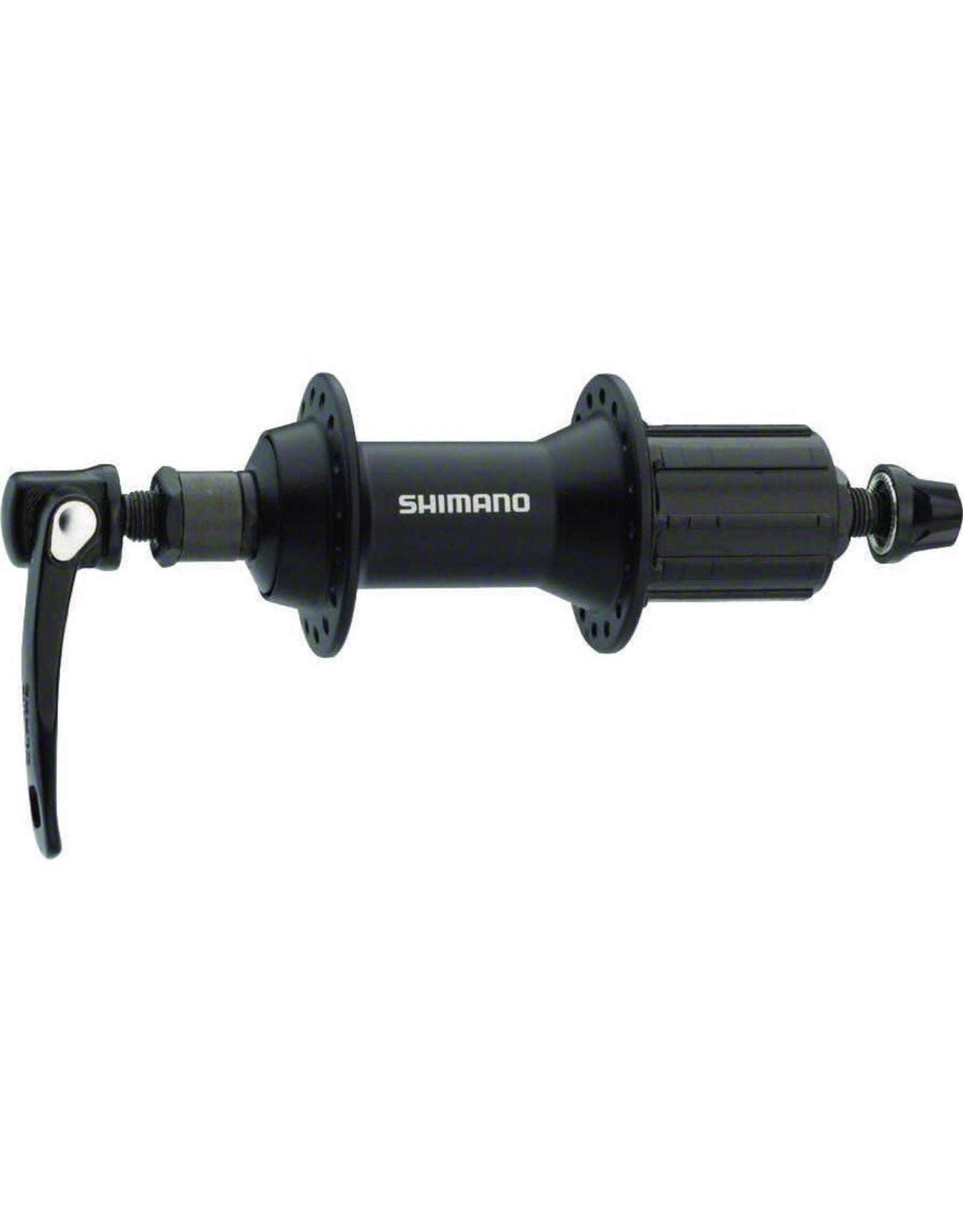 Shimano Hub Shimano Alivio T4000 32H 8/9/10-Sp HG QR Black
