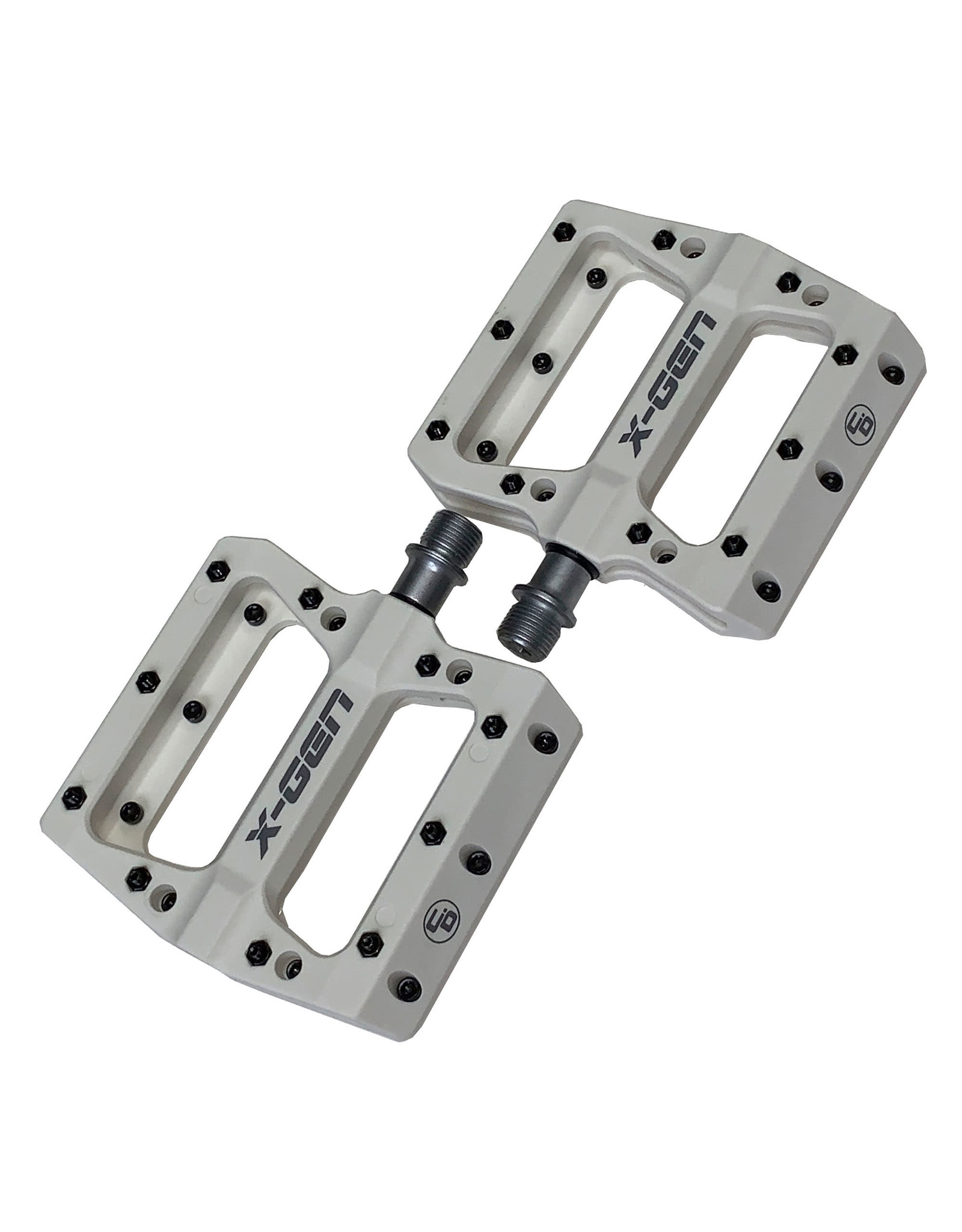 Pedals Curb Dog X-Gen Platform Thermo w/Pins Sealed 9/16" White