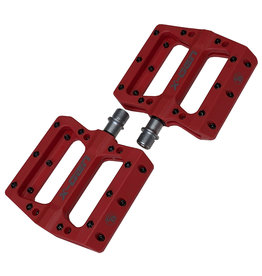 Pedals Curb Dog X-Gen Platform Thermo w/Pins Sealed 9/16" Red