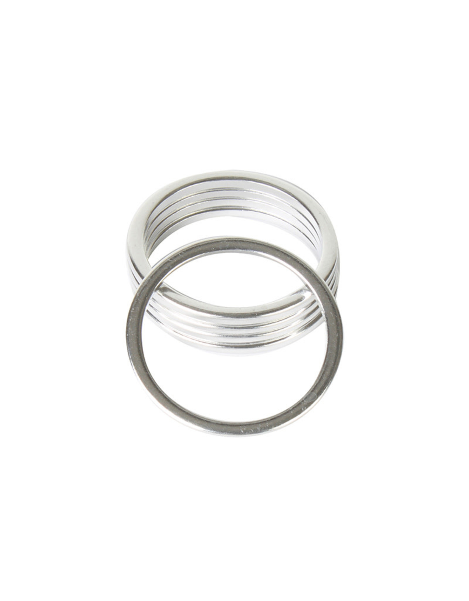 Headset Spacer Alloy 1" 2 mm Silver EACH