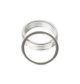 Headset Spacer Alloy 1" 2 mm Silver EACH