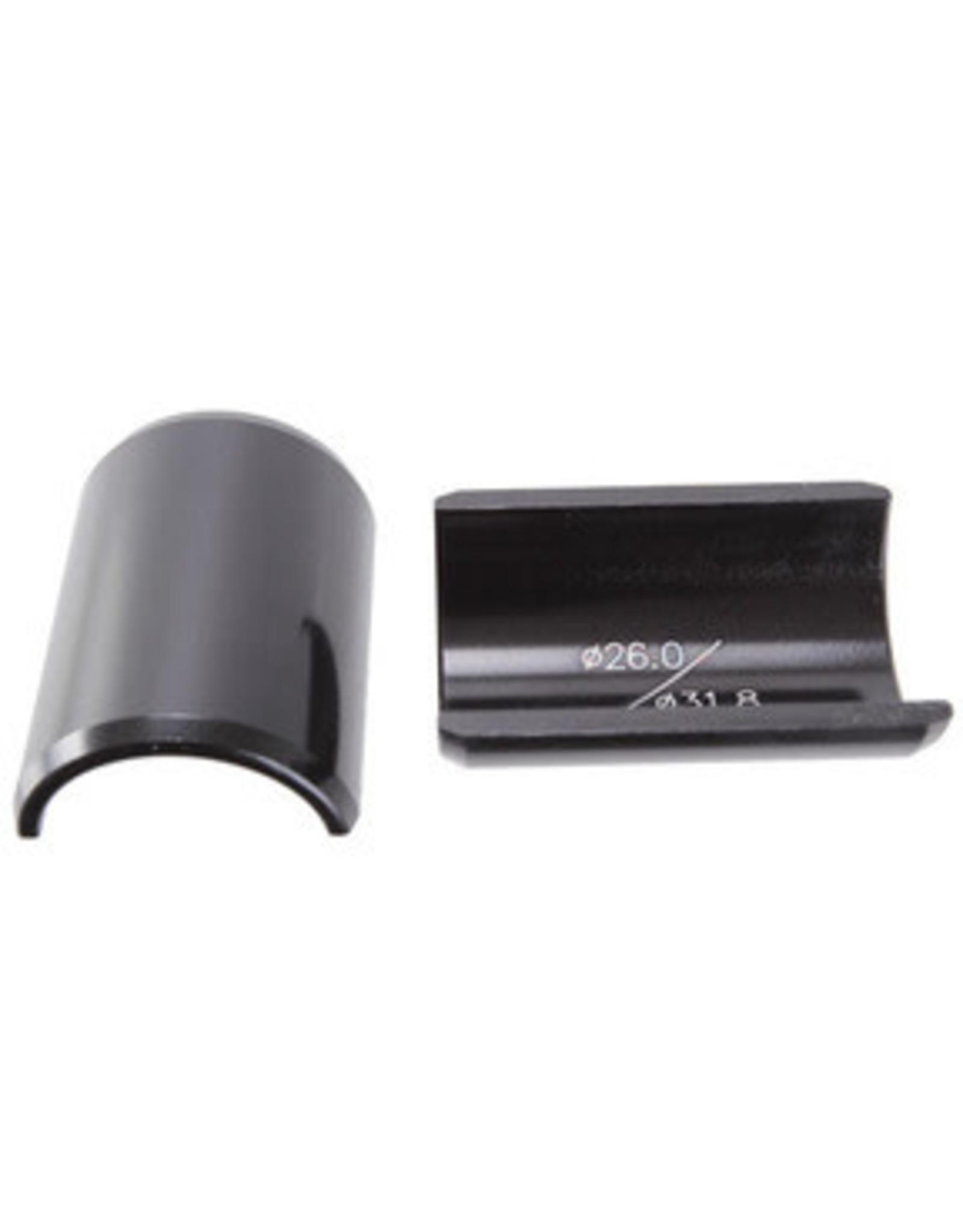 Wheels Manufacturing Handlebar Shim Wheels Manufacturing Alloy 26.0-31.8 mm Black