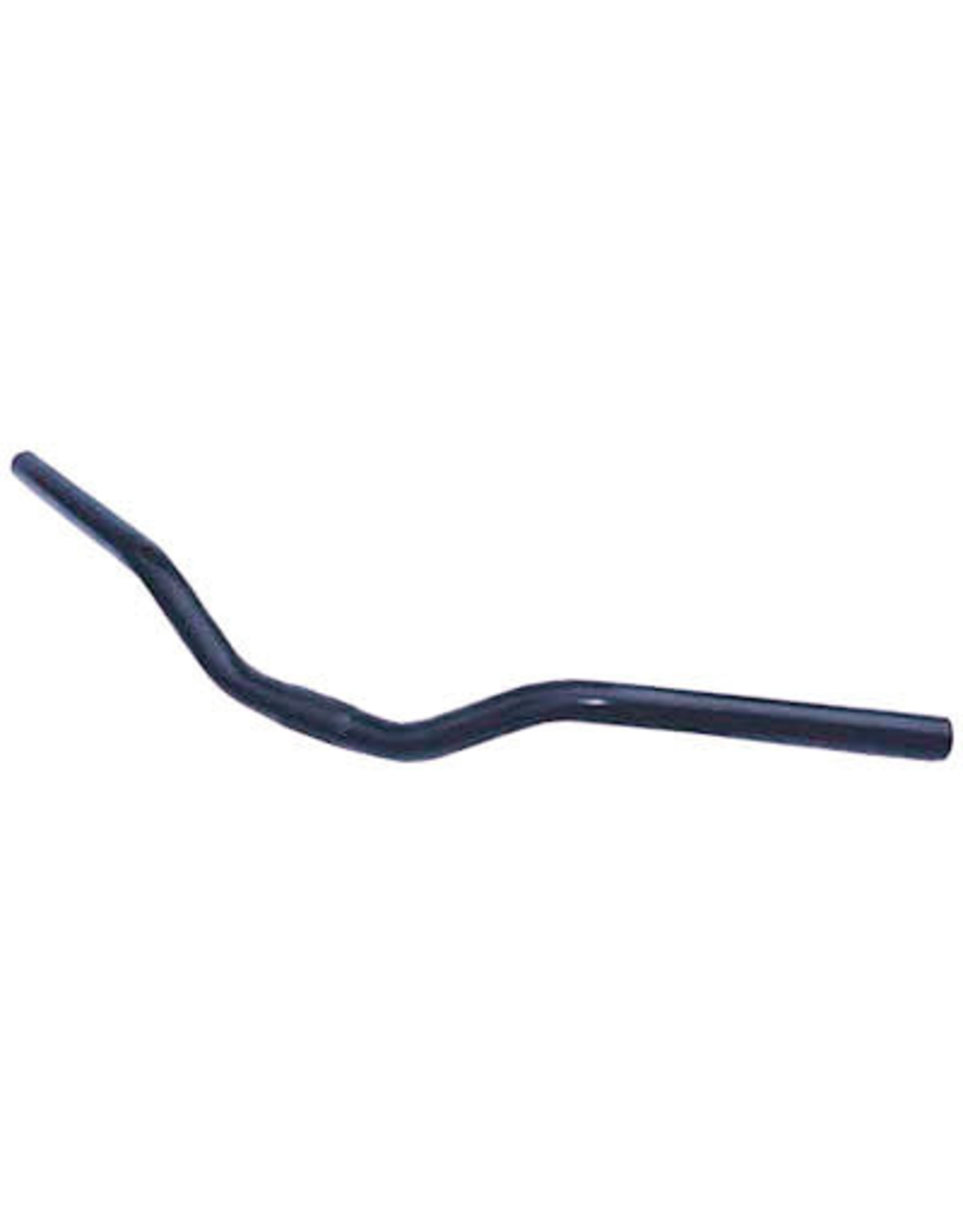 Handlebar MTB/Hybrid Alloy 25.4x620 mm 2" Rise  Black