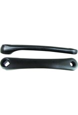 Crank Arm Left Only Square Taper Diamond 175 mm Black