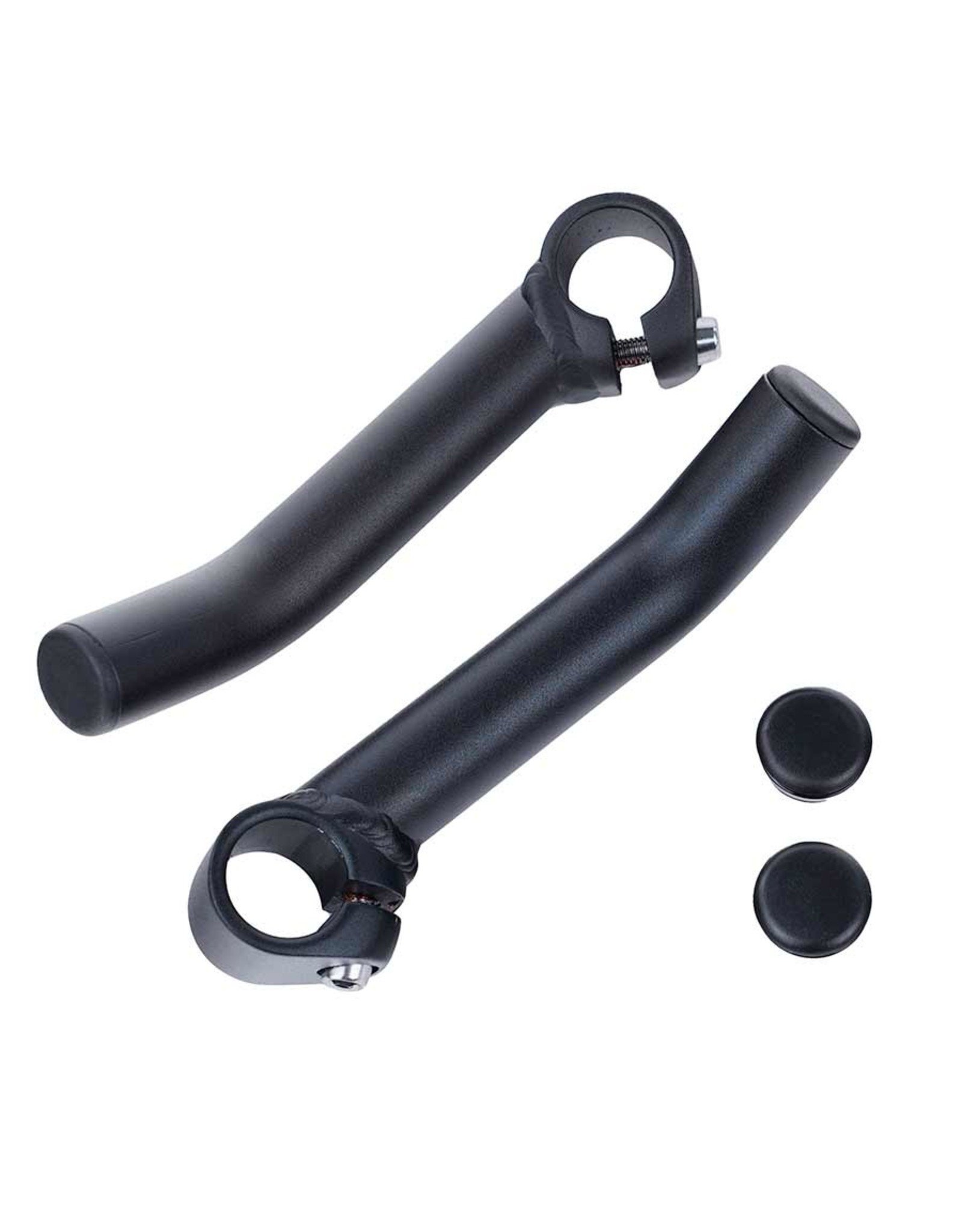 EVO Handlebar Ends EVO Alloy Bar Ends Black