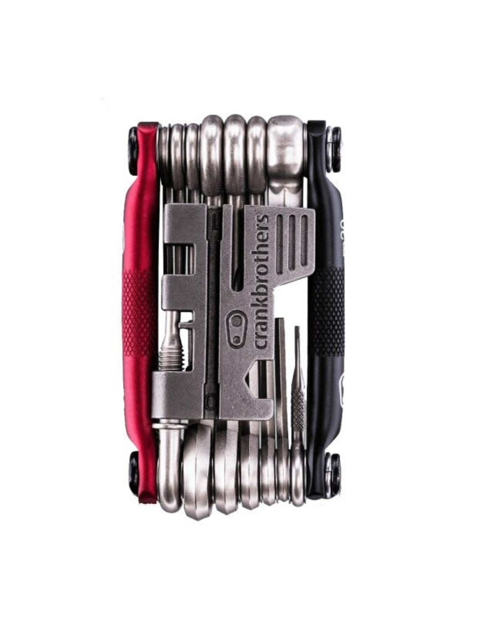 Crank Brothers Multi Tool Crank Brothers Multi-20 Mini Matte Black/ Red
