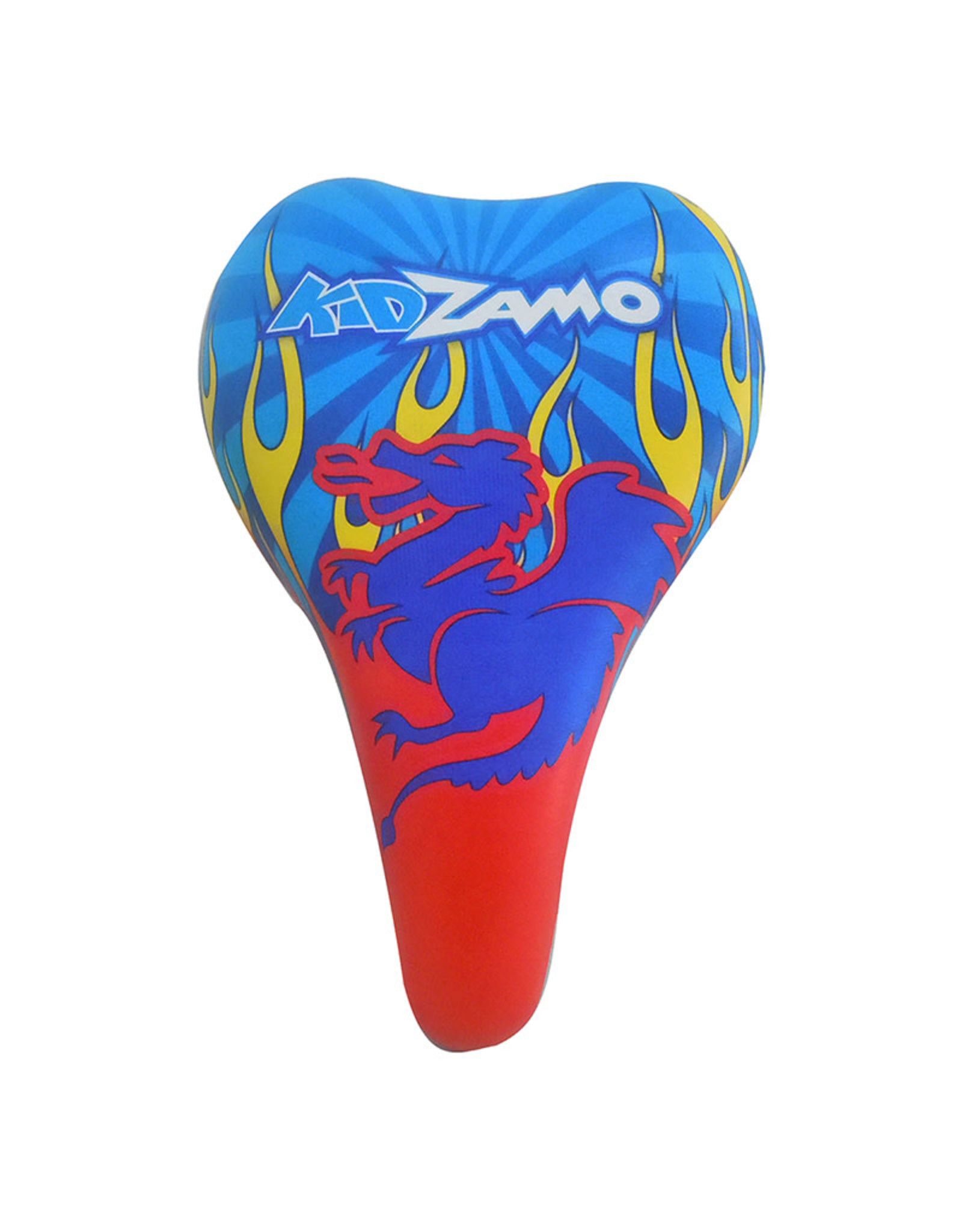 Saddle Kidzamo Flame Red/ Blue/ Yellow