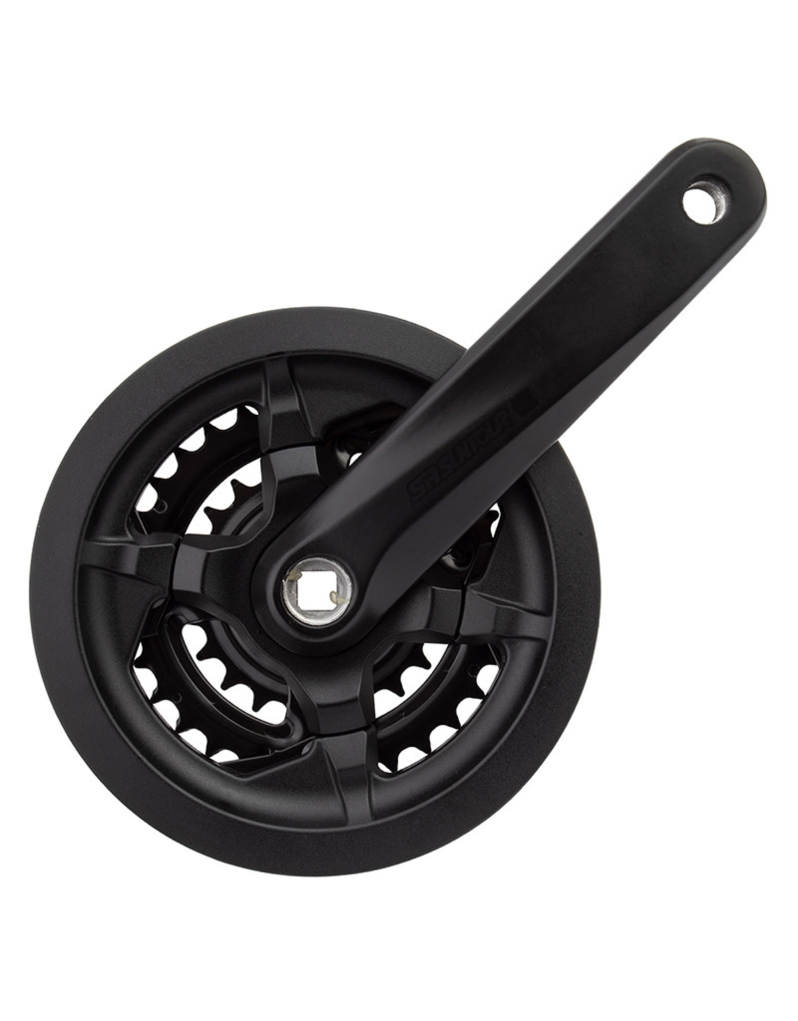 SR Suntour Crankset SR Suntour XCC CW19 170 mm 42-32-22t Square Taper Black