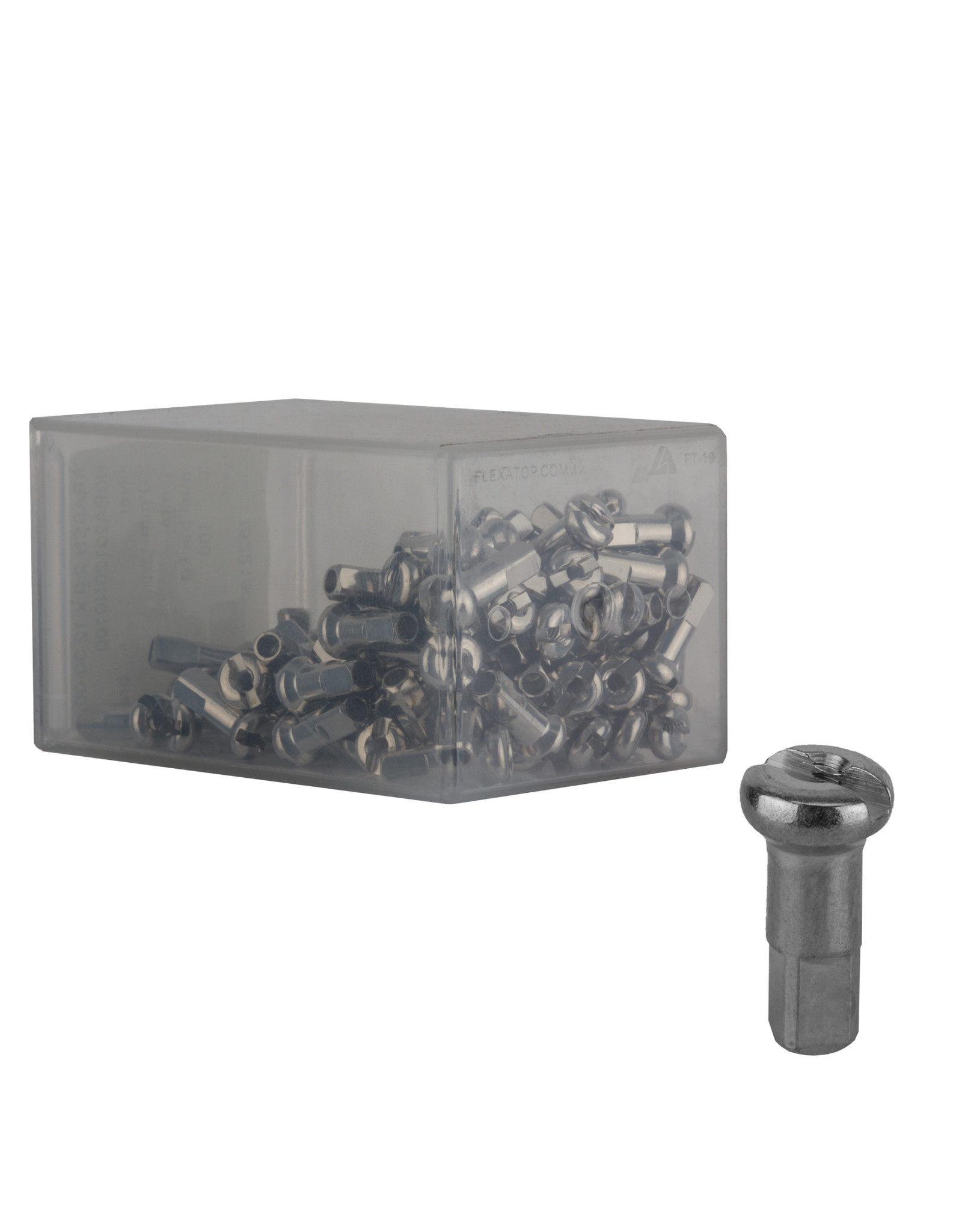 DT Swiss Spoke Nipple DT Brass 1.8x12 mm 15GA Silver EACH
