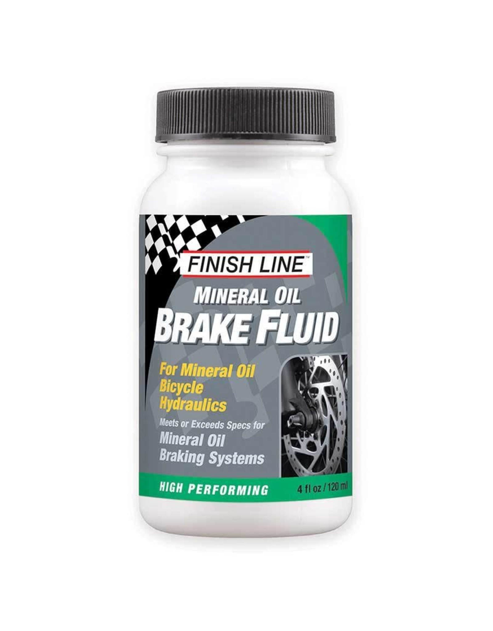 Finish Line Disc Brake Fluid FinishLine Mineral Oil  4 oz