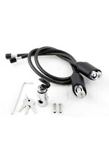Kuat Cable Lock Kit Kuat Transfer w/Locking Hitch Pin Double