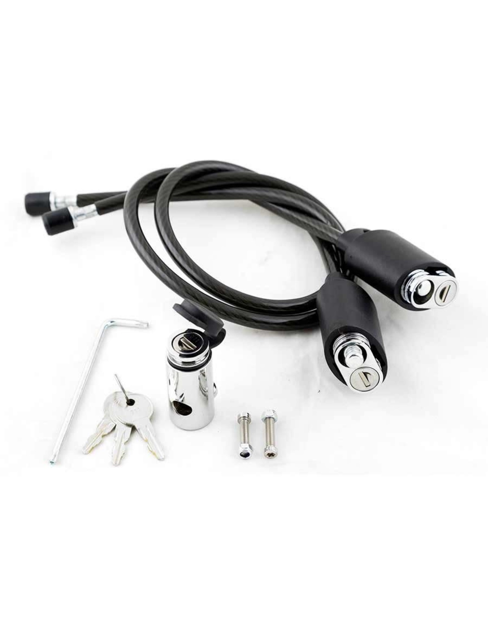 Kuat Cable Lock Kit Kuat Transfer w/Locking Hitch Pin Double