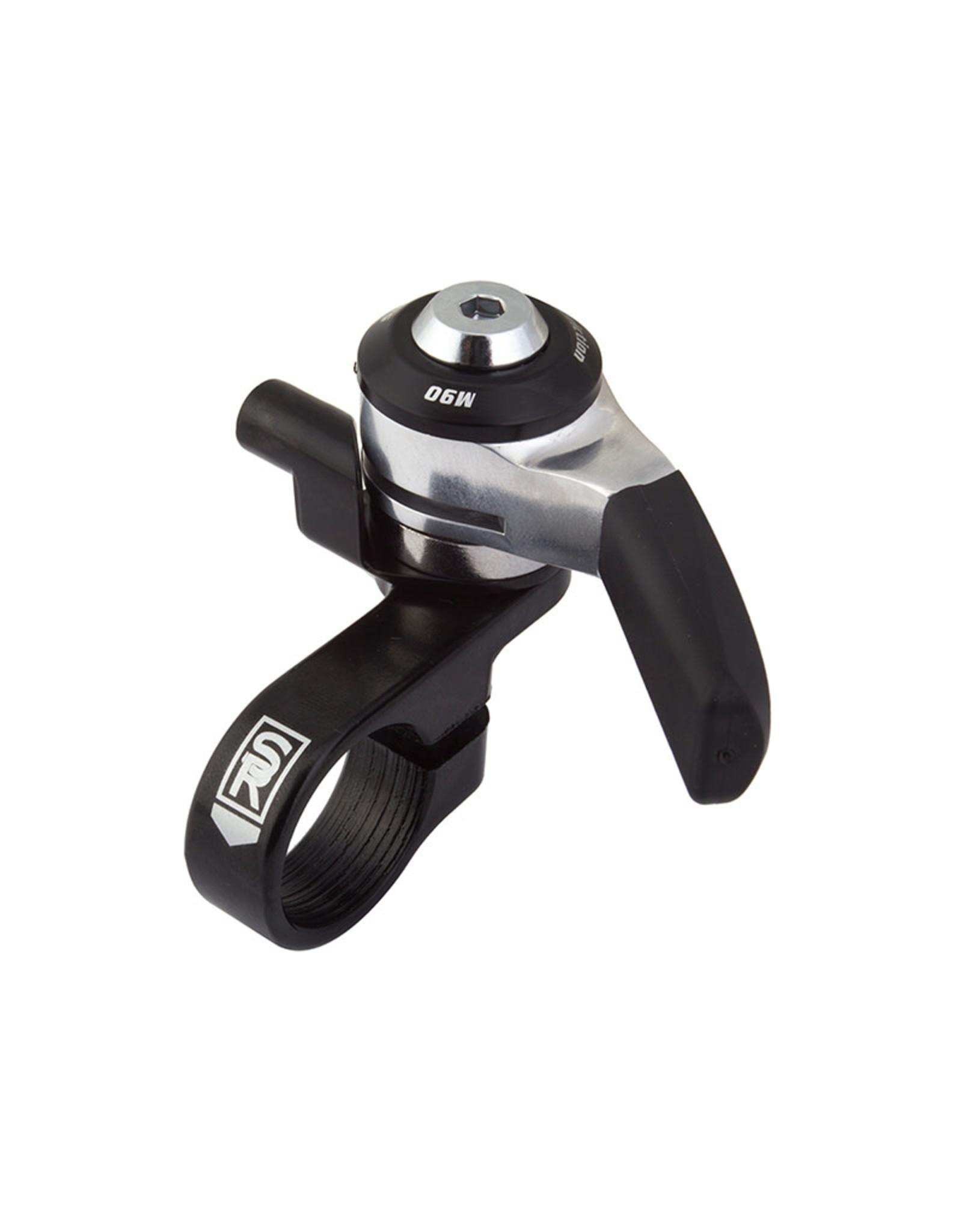 SunRace Shifter SunRace SLM96 Friction Thumb Right-Only 22.2 mm Black/ Silver
