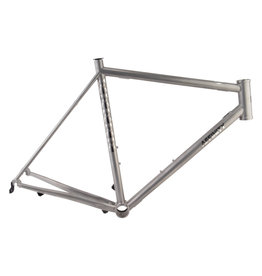 Affinity Frameset Affinity Road Anthem Small w/Fork & Headset Raw Stainlesss Steel
