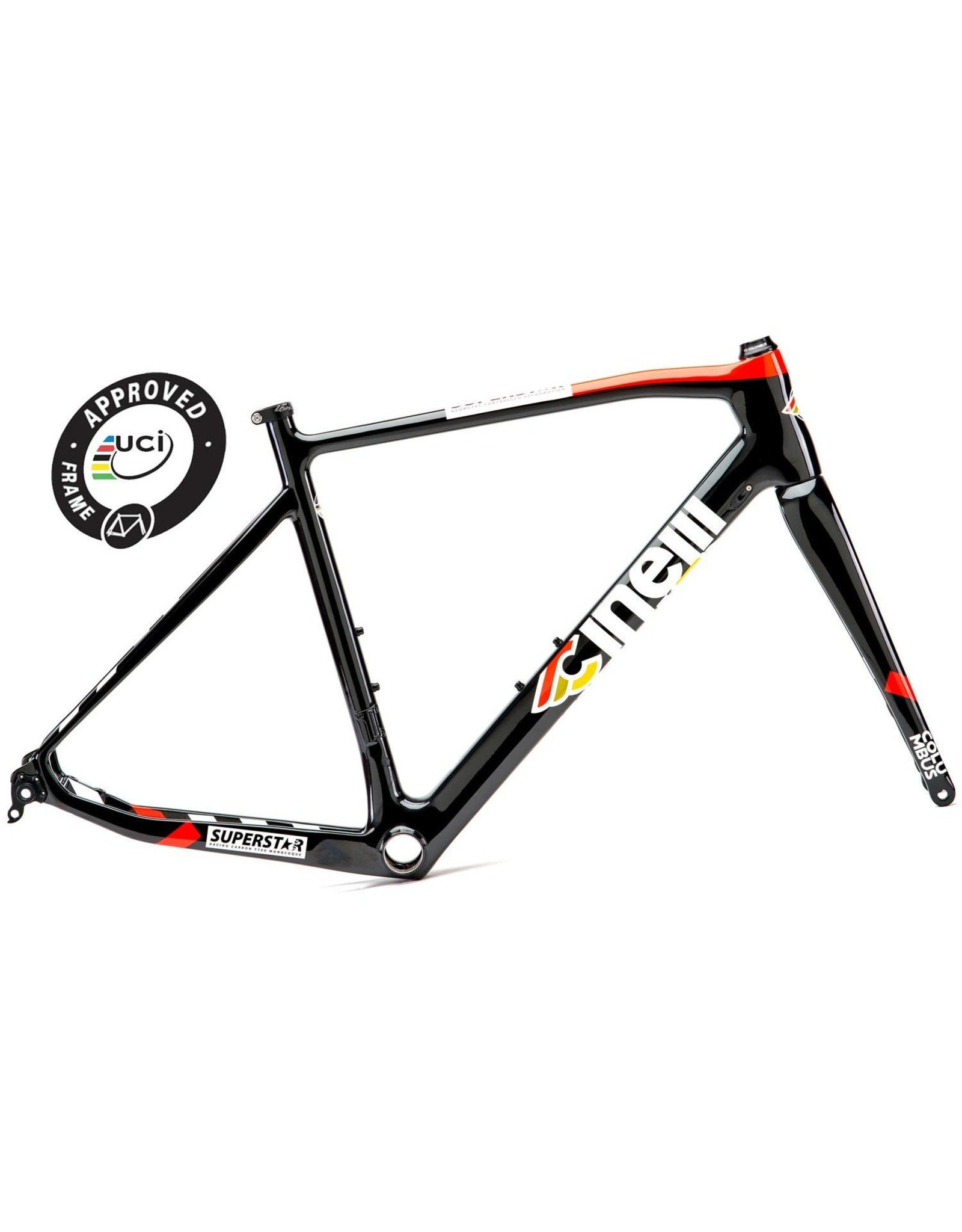 Cinelli Frameset Cinelli Superstar Disc Medium Black Cat