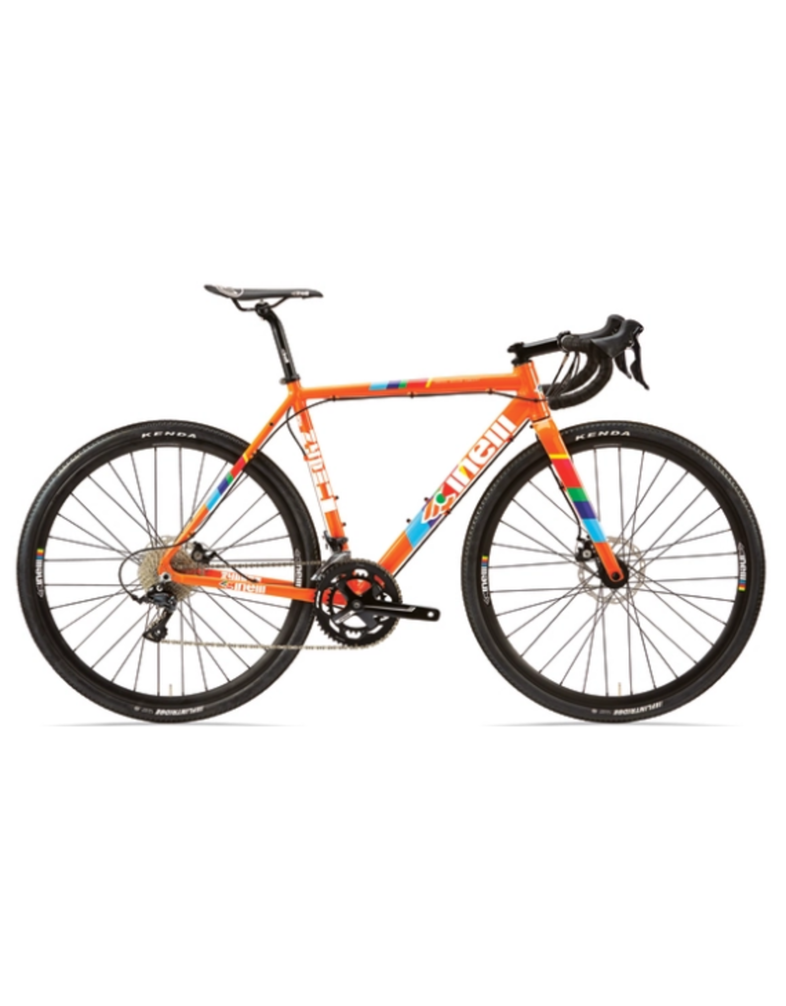 Cinelli Bicycle Cinelli Zydeco Sora Medium La La Orange Juice