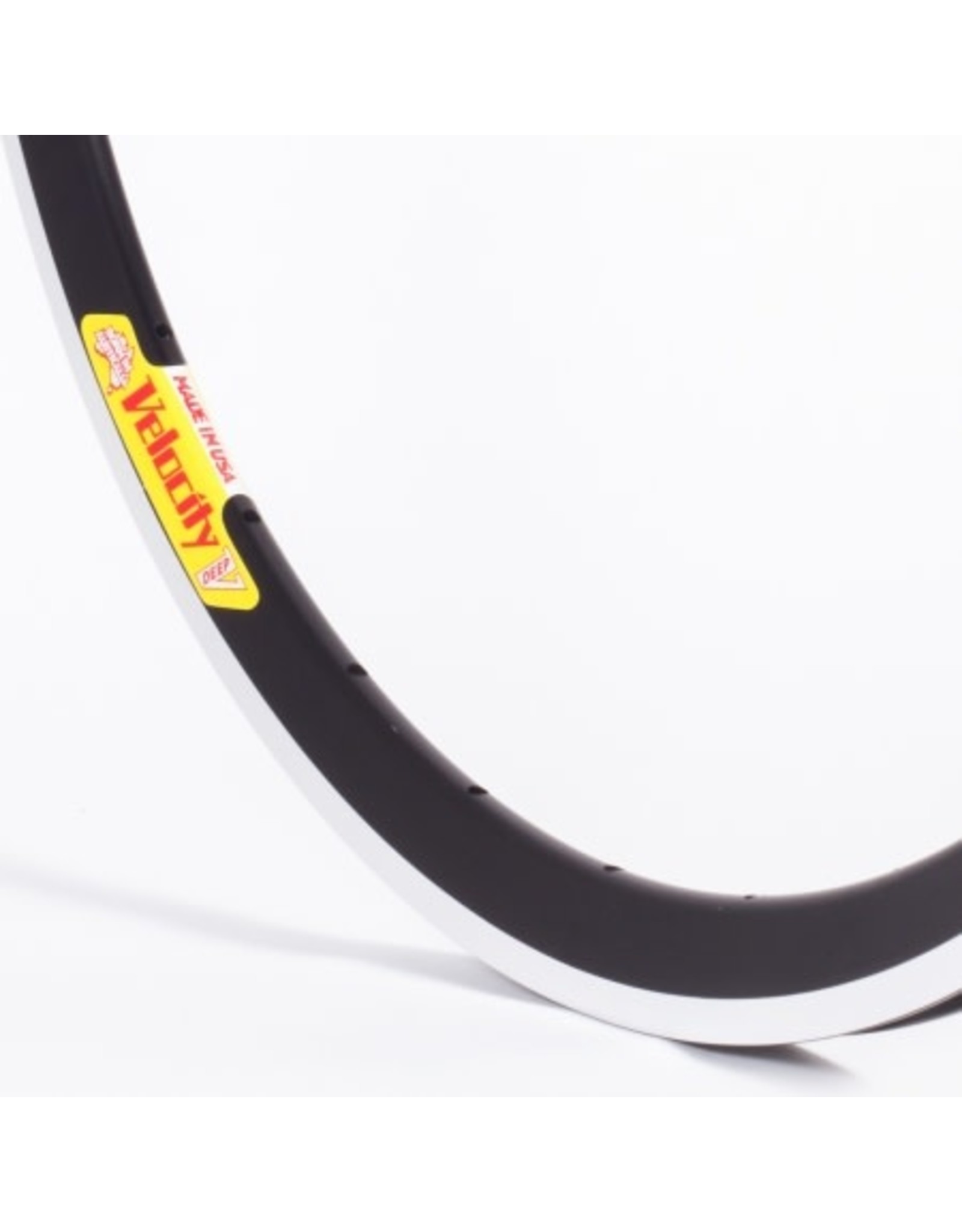 Velocity USA Rim Velocity USA Deep-V 700c 28h Black w/MSW