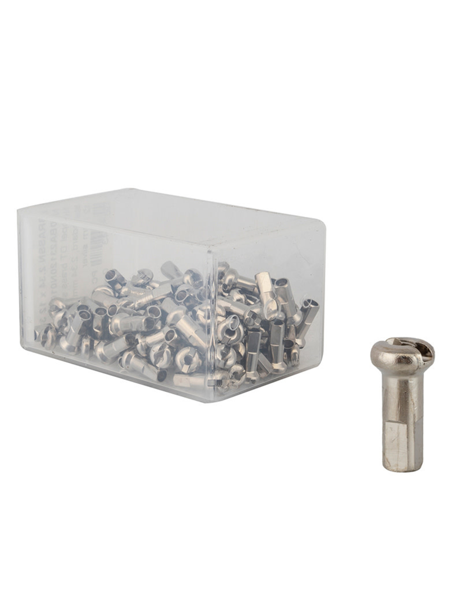 DT Swiss Spoke Nipple DT Brass 2.34x12 mm Silver EACH