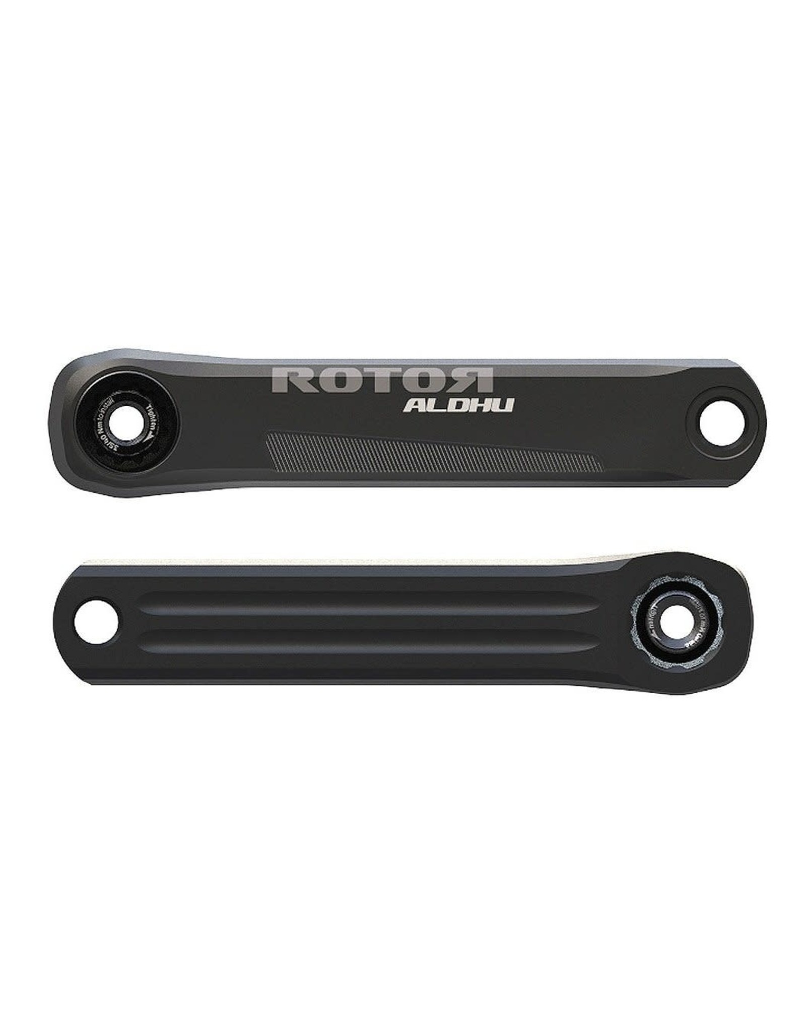 Rotor Crank Arm Set Rotor ALDHU Alloy 175 mm Black