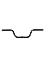Handlebar MTB/Hybrid Alloy 25.4 mm 5" Rise Black