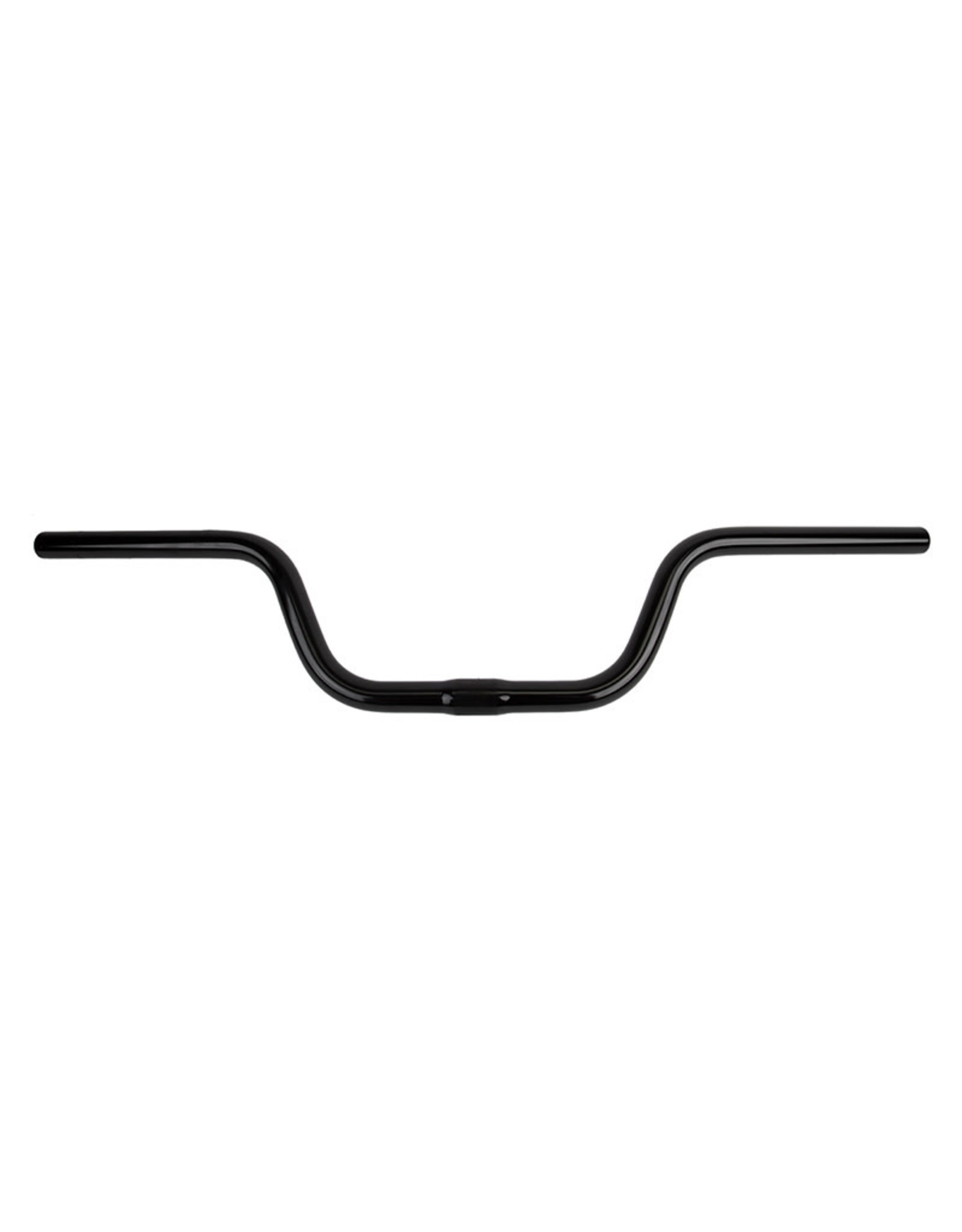 Handlebar MTB/Hybrid Alloy 25.4 mm 5" Rise Black