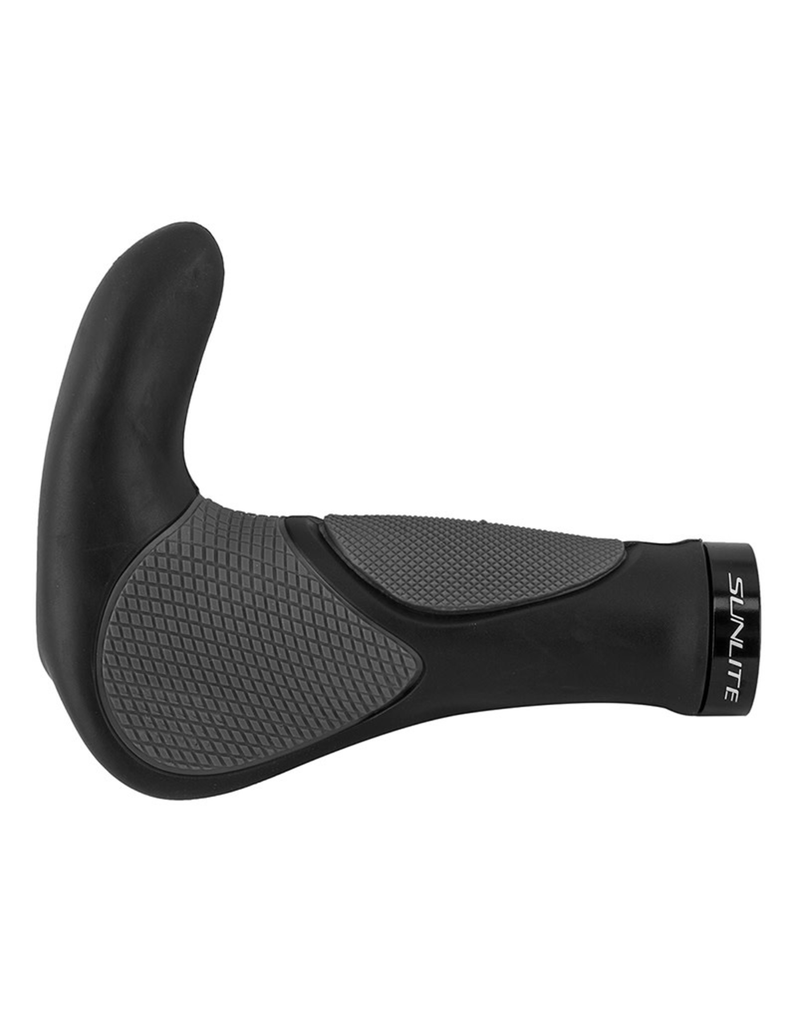 Grips Sunlite Ergo Form Plus Dual Locking 140 mm Black/ Grey