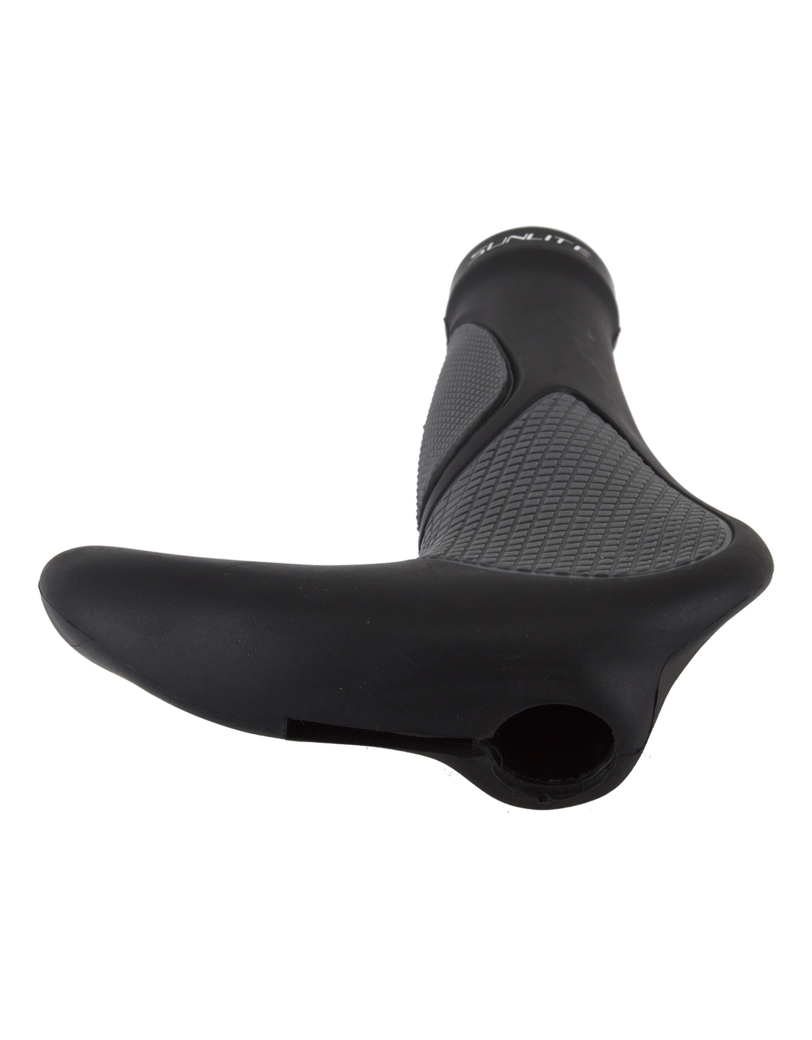 Grips Sunlite Ergo Form Plus Dual Locking 140 mm Black/ Grey